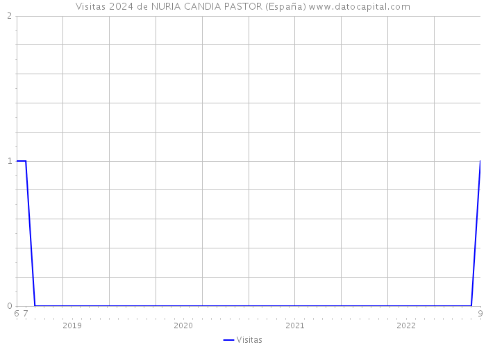Visitas 2024 de NURIA CANDIA PASTOR (España) 