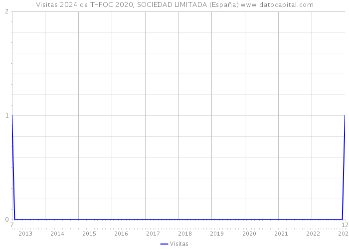 Visitas 2024 de T-FOC 2020, SOCIEDAD LIMITADA (España) 