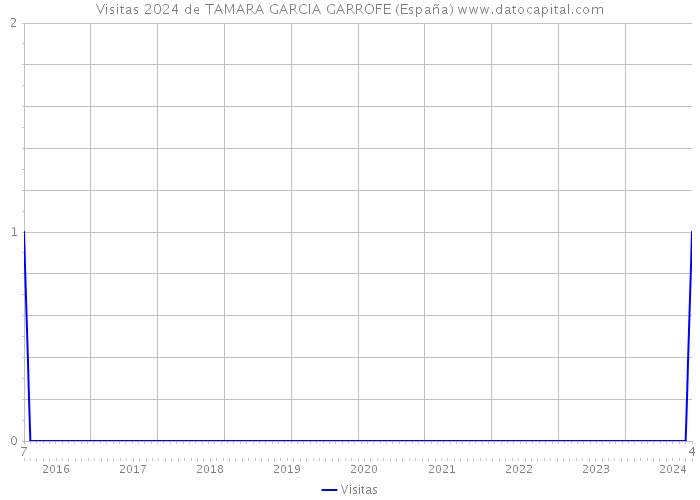 Visitas 2024 de TAMARA GARCIA GARROFE (España) 