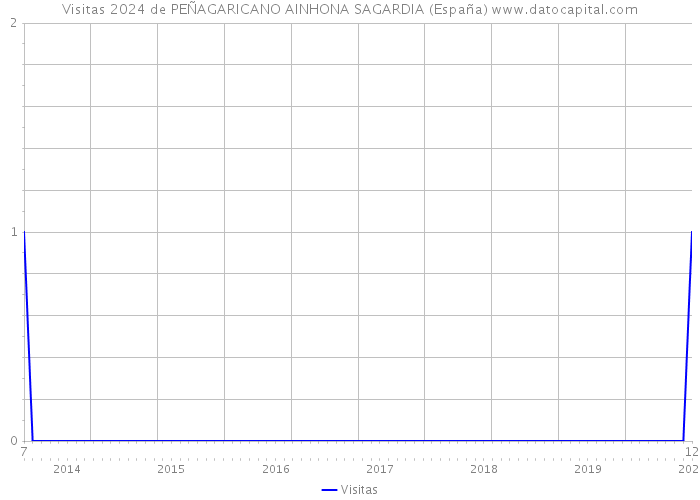Visitas 2024 de PEÑAGARICANO AINHONA SAGARDIA (España) 