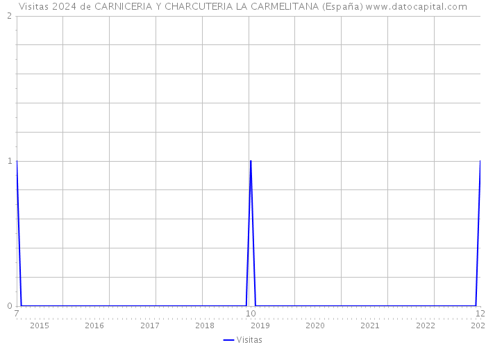 Visitas 2024 de CARNICERIA Y CHARCUTERIA LA CARMELITANA (España) 