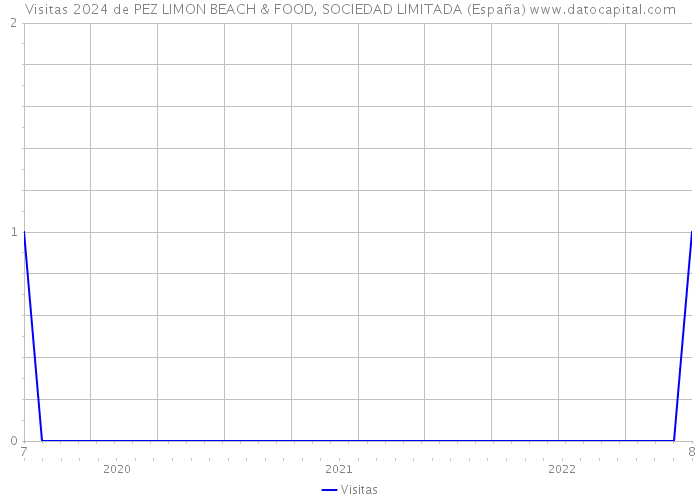Visitas 2024 de PEZ LIMON BEACH & FOOD, SOCIEDAD LIMITADA (España) 