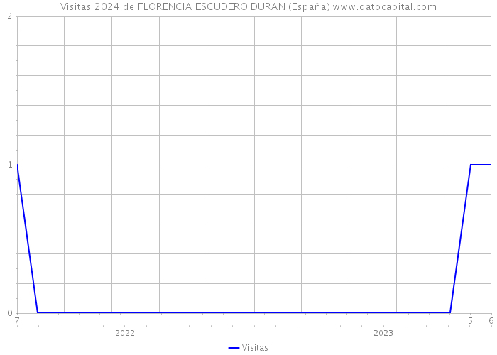 Visitas 2024 de FLORENCIA ESCUDERO DURAN (España) 