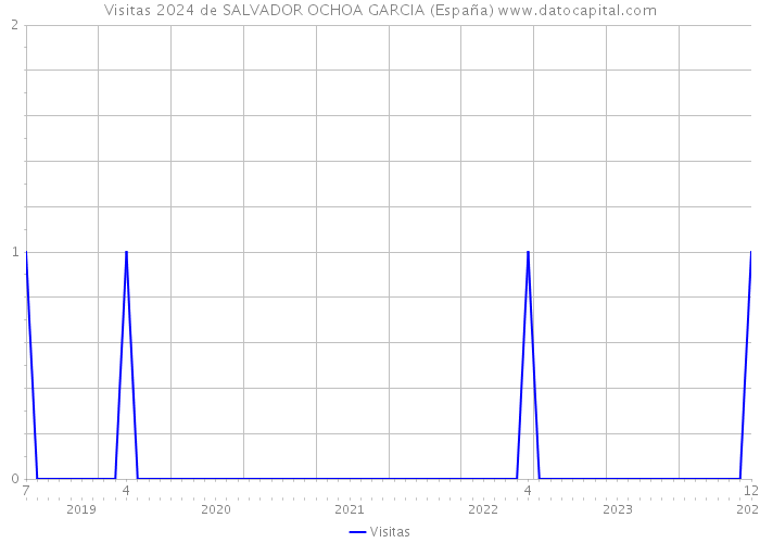 Visitas 2024 de SALVADOR OCHOA GARCIA (España) 