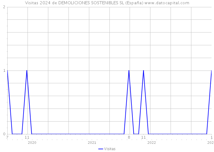 Visitas 2024 de DEMOLICIONES SOSTENIBLES SL (España) 