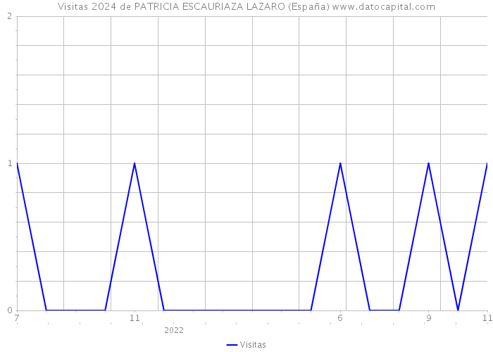 Visitas 2024 de PATRICIA ESCAURIAZA LAZARO (España) 