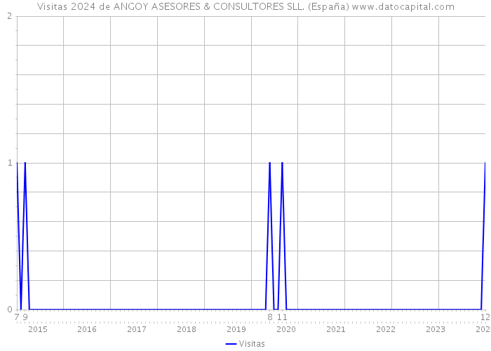 Visitas 2024 de ANGOY ASESORES & CONSULTORES SLL. (España) 