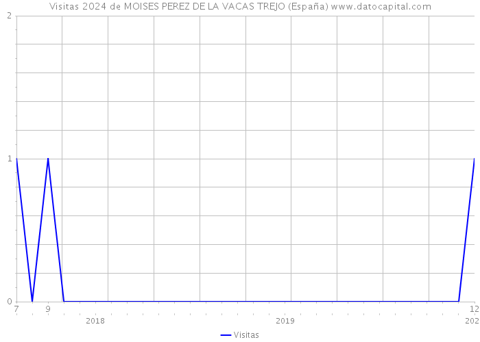 Visitas 2024 de MOISES PEREZ DE LA VACAS TREJO (España) 