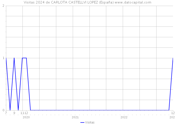 Visitas 2024 de CARLOTA CASTELLVI LOPEZ (España) 