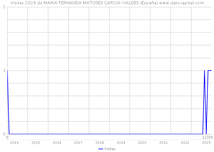 Visitas 2024 de MARIA FERNANDA MATOSES GARCIA-VALDES (España) 