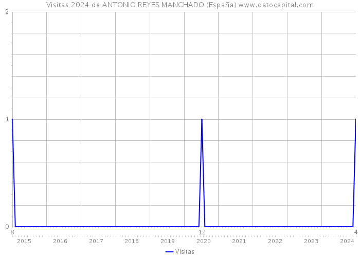 Visitas 2024 de ANTONIO REYES MANCHADO (España) 