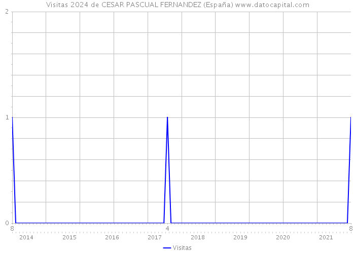 Visitas 2024 de CESAR PASCUAL FERNANDEZ (España) 