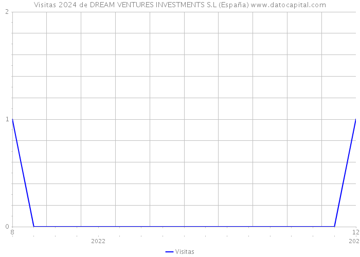 Visitas 2024 de DREAM VENTURES INVESTMENTS S.L (España) 