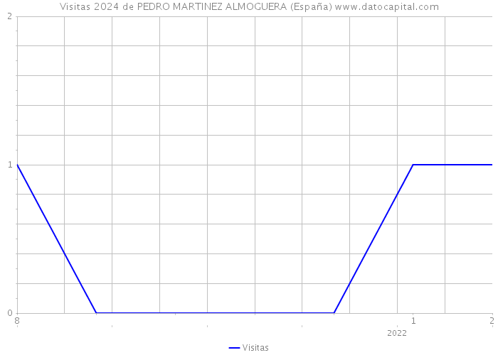 Visitas 2024 de PEDRO MARTINEZ ALMOGUERA (España) 