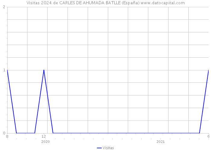 Visitas 2024 de CARLES DE AHUMADA BATLLE (España) 