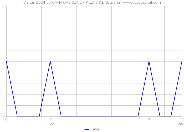 Visitas 2024 de CANARIAS SEA LIMPIEZAS S.L. (España) 