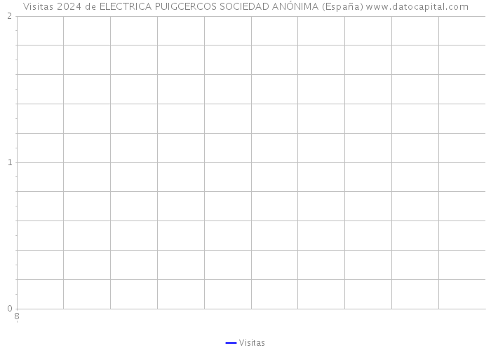 Visitas 2024 de ELECTRICA PUIGCERCOS SOCIEDAD ANÓNIMA (España) 