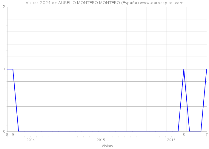 Visitas 2024 de AURELIO MONTERO MONTERO (España) 