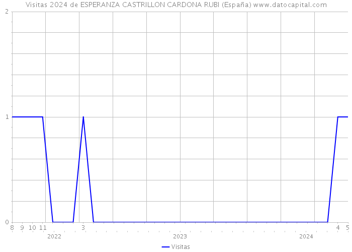 Visitas 2024 de ESPERANZA CASTRILLON CARDONA RUBI (España) 
