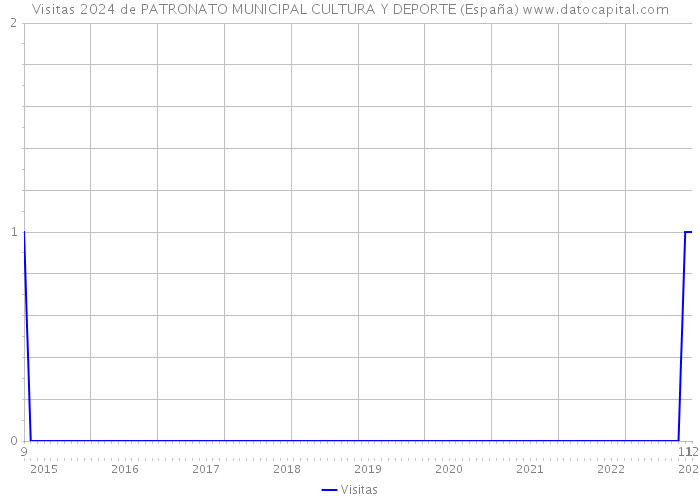 Visitas 2024 de PATRONATO MUNICIPAL CULTURA Y DEPORTE (España) 