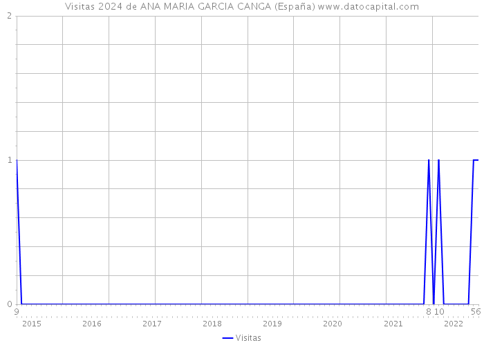 Visitas 2024 de ANA MARIA GARCIA CANGA (España) 