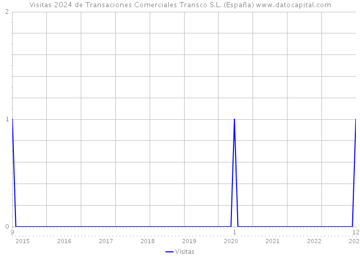 Visitas 2024 de Transaciones Comerciales Transco S.L. (España) 