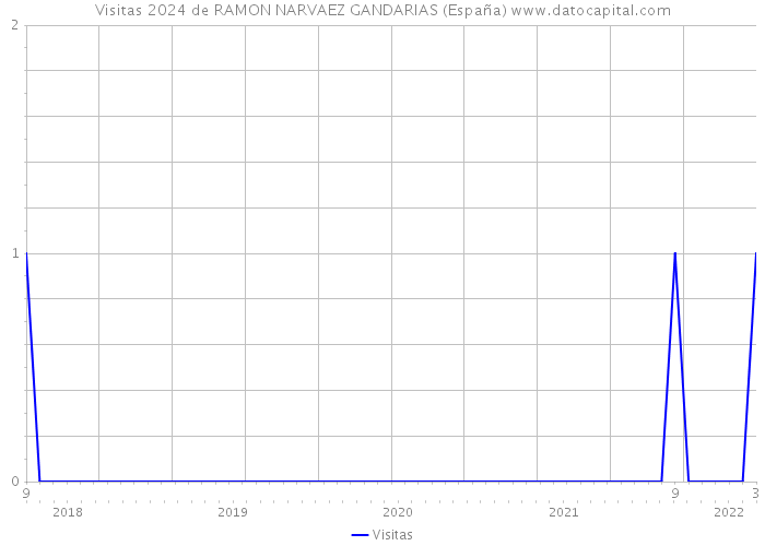 Visitas 2024 de RAMON NARVAEZ GANDARIAS (España) 
