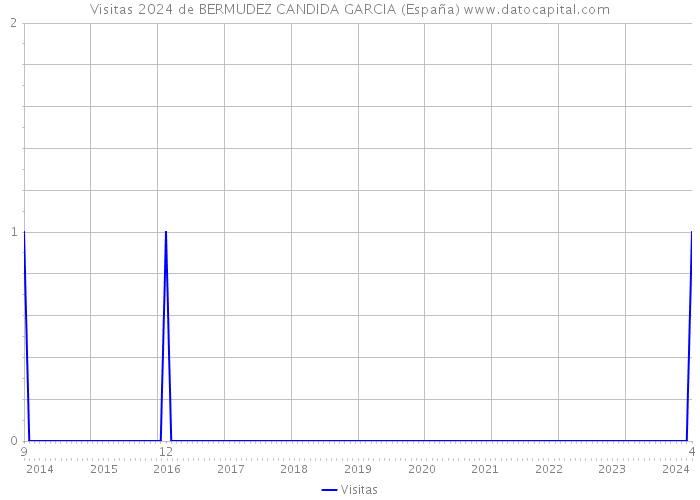 Visitas 2024 de BERMUDEZ CANDIDA GARCIA (España) 
