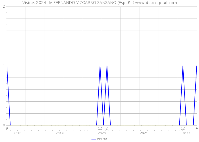 Visitas 2024 de FERNANDO VIZCARRO SANSANO (España) 