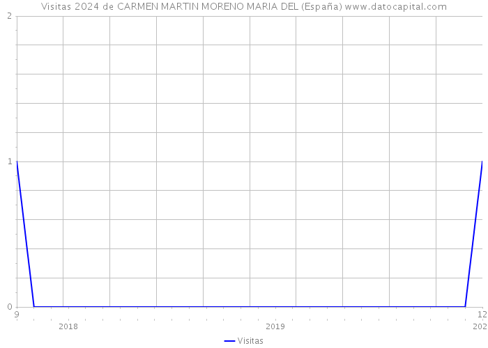 Visitas 2024 de CARMEN MARTIN MORENO MARIA DEL (España) 