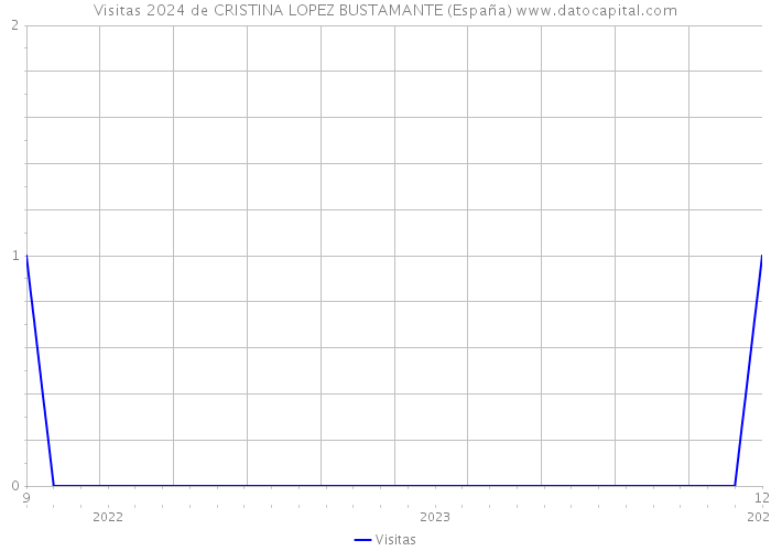 Visitas 2024 de CRISTINA LOPEZ BUSTAMANTE (España) 