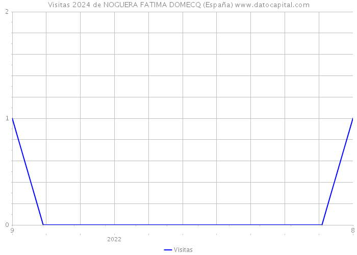Visitas 2024 de NOGUERA FATIMA DOMECQ (España) 