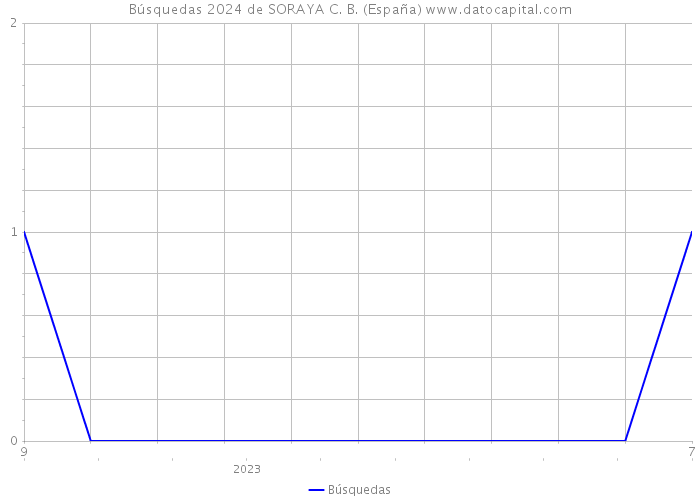 Búsquedas 2024 de SORAYA C. B. (España) 