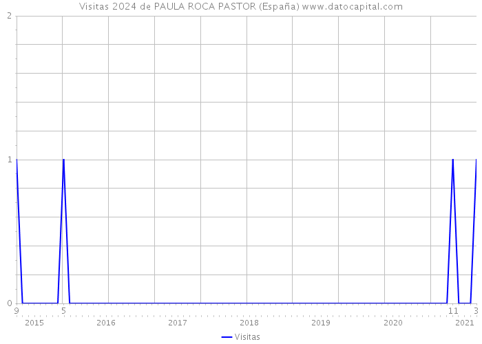 Visitas 2024 de PAULA ROCA PASTOR (España) 