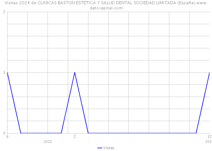 Visitas 2024 de CLINICAS BASTON ESTETICA Y SALUD DENTAL SOCIEDAD LIMITADA (España) 