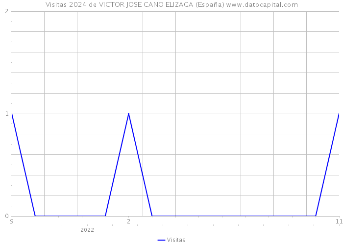 Visitas 2024 de VICTOR JOSE CANO ELIZAGA (España) 