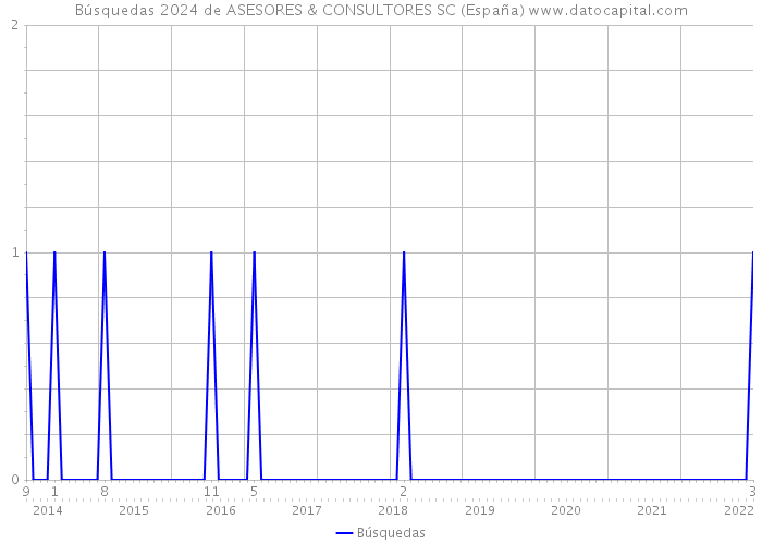 Búsquedas 2024 de ASESORES & CONSULTORES SC (España) 