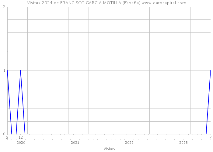 Visitas 2024 de FRANCISCO GARCIA MOTILLA (España) 