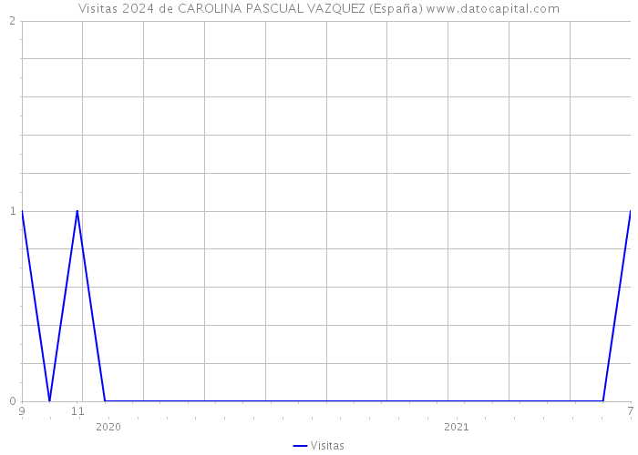 Visitas 2024 de CAROLINA PASCUAL VAZQUEZ (España) 