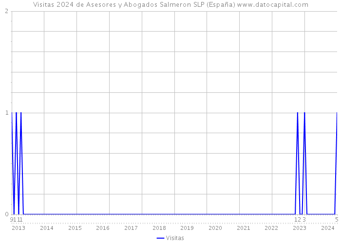 Visitas 2024 de Asesores y Abogados Salmeron SLP (España) 
