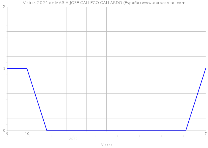 Visitas 2024 de MARIA JOSE GALLEGO GALLARDO (España) 