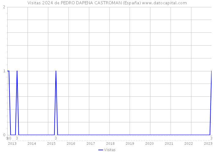 Visitas 2024 de PEDRO DAPENA CASTROMAN (España) 