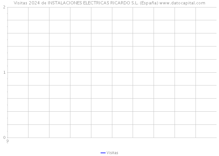 Visitas 2024 de INSTALACIONES ELECTRICAS RICARDO S.L. (España) 
