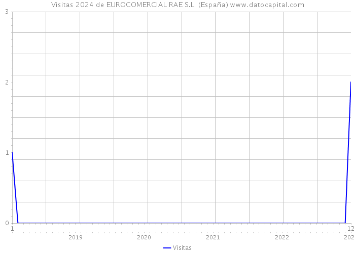 Visitas 2024 de EUROCOMERCIAL RAE S.L. (España) 