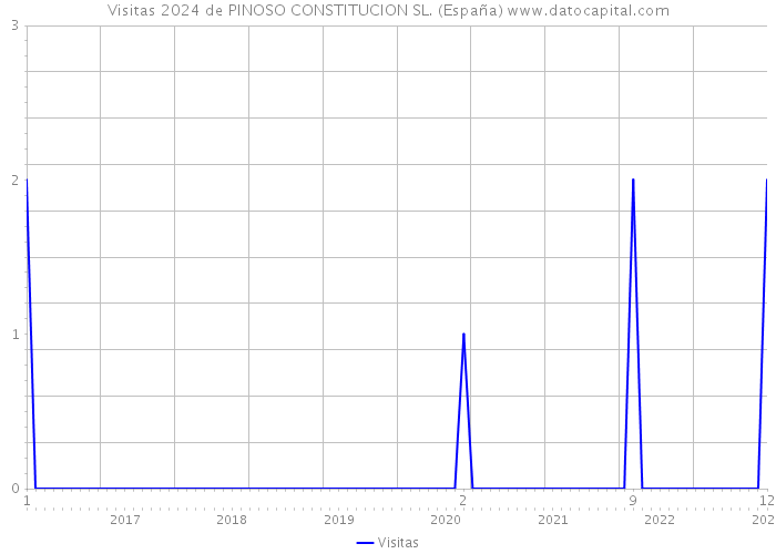 Visitas 2024 de PINOSO CONSTITUCION SL. (España) 