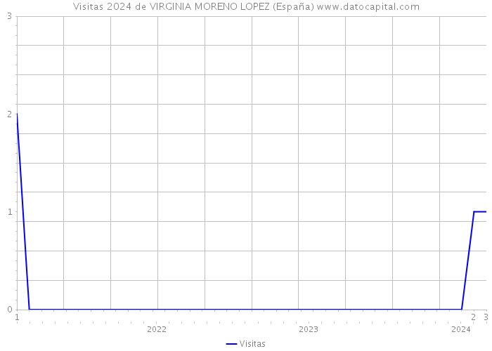 Visitas 2024 de VIRGINIA MORENO LOPEZ (España) 