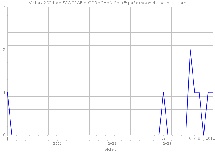 Visitas 2024 de ECOGRAFIA CORACHAN SA. (España) 