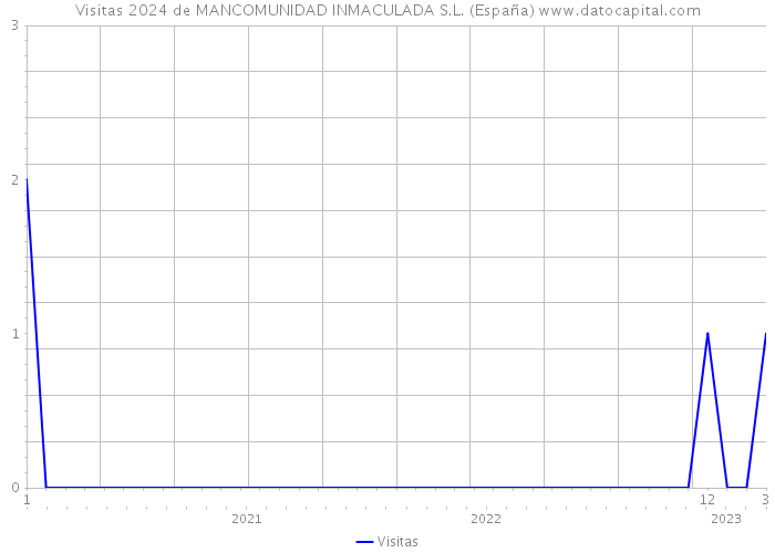 Visitas 2024 de MANCOMUNIDAD INMACULADA S.L. (España) 