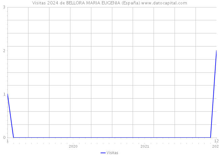 Visitas 2024 de BELLORA MARIA EUGENIA (España) 