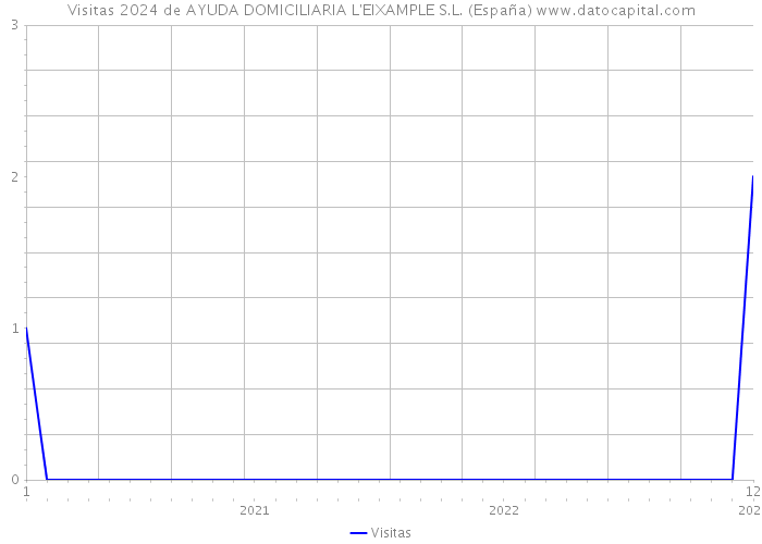 Visitas 2024 de AYUDA DOMICILIARIA L'EIXAMPLE S.L. (España) 